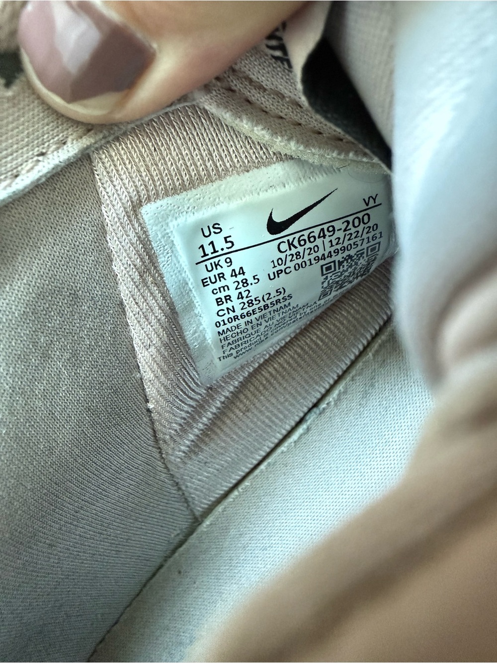 Nike Platform Air Force ones women’s limited edition light Pink - Picture 6 of 7
